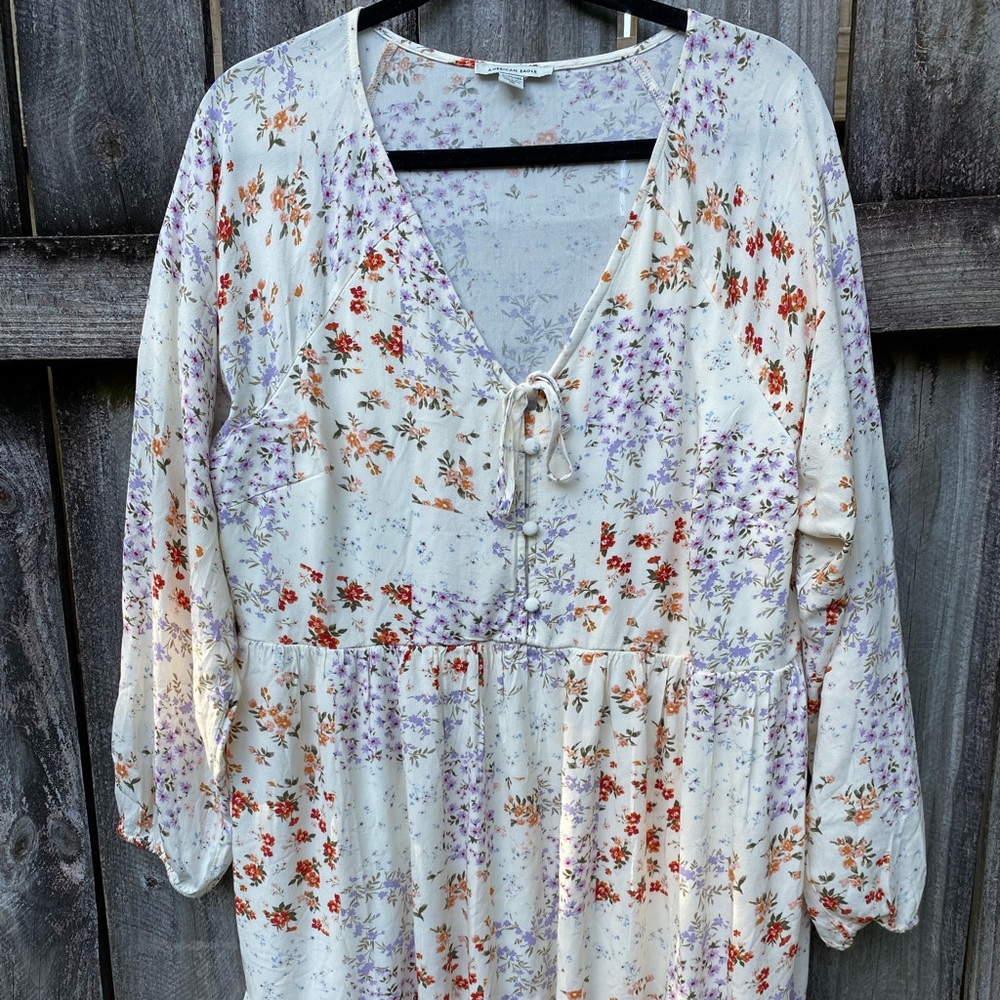 American Eagle Cottage Core Dress